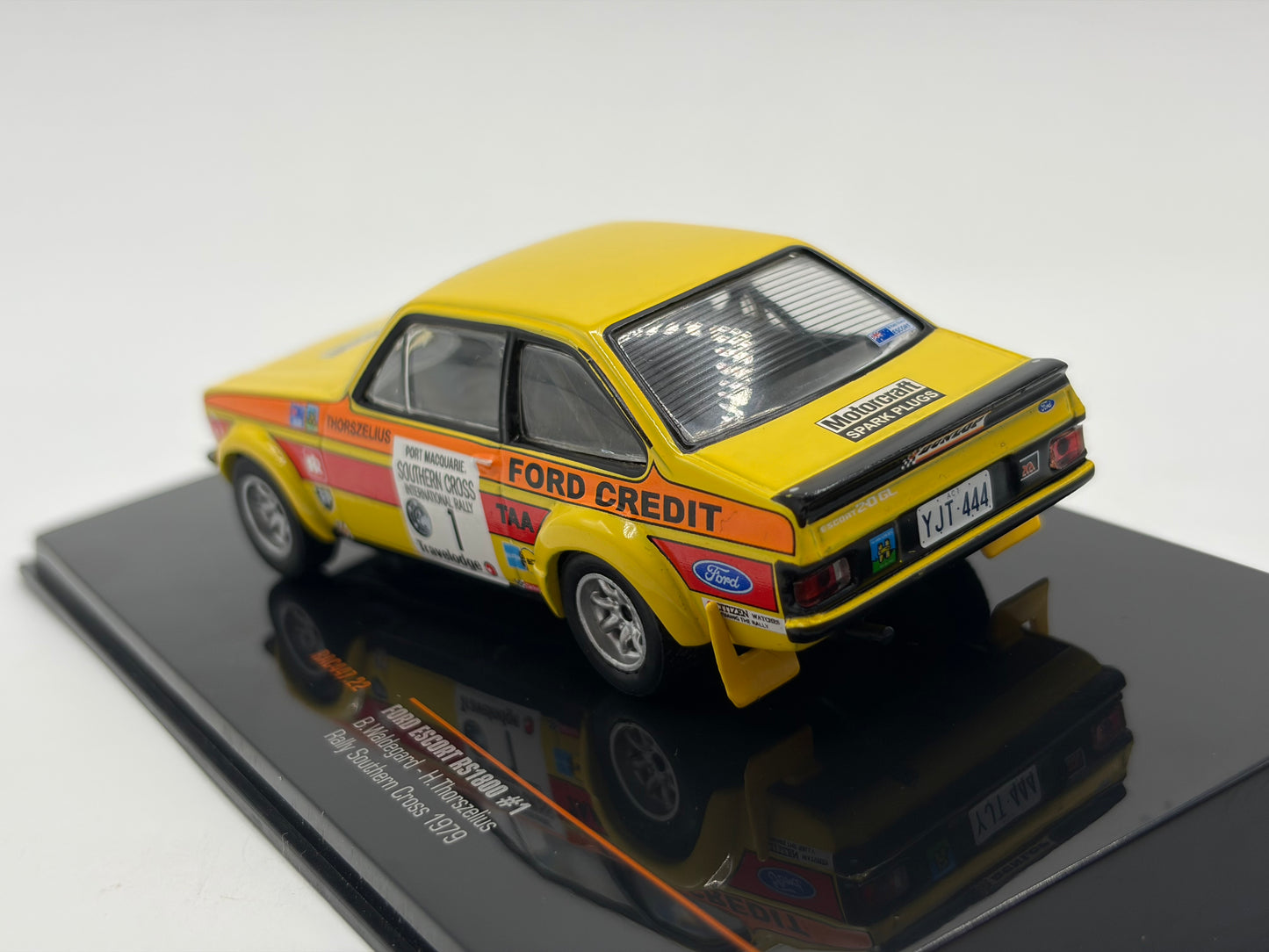 1/43 1979 Ford Escort RS1800 - Rally Southern Cross - Waldegard / Thorszelius | Model Rally Car