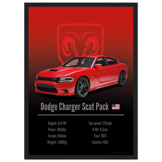 Dodge Charger Scat Pack Poster - Accent Collection
