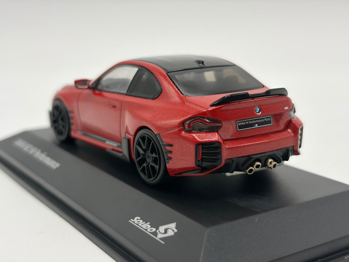1/43 2023 BMW M2 M Performance (G87) - Red - Solido | Model Car
