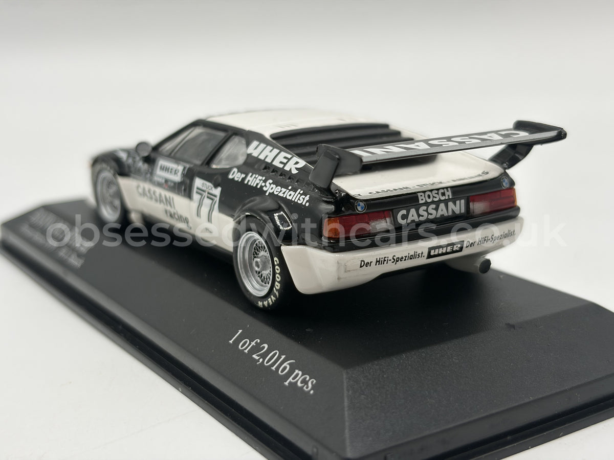 1/43 1979 BMW M1 Procar - Hans-Joachim Stuck - Minichamps | Model Car