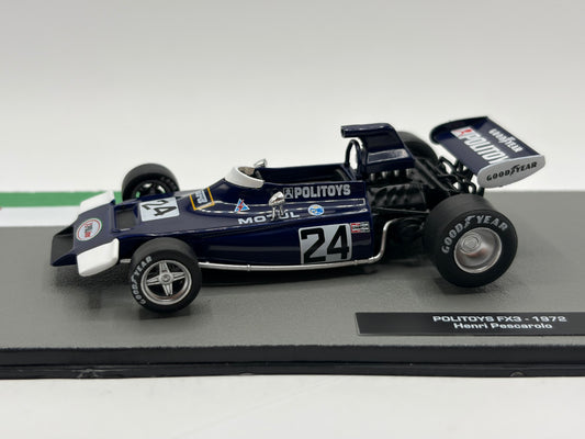 1/43 1972 Politoys FX3 - Henri Pescarolo | Model F1 Car