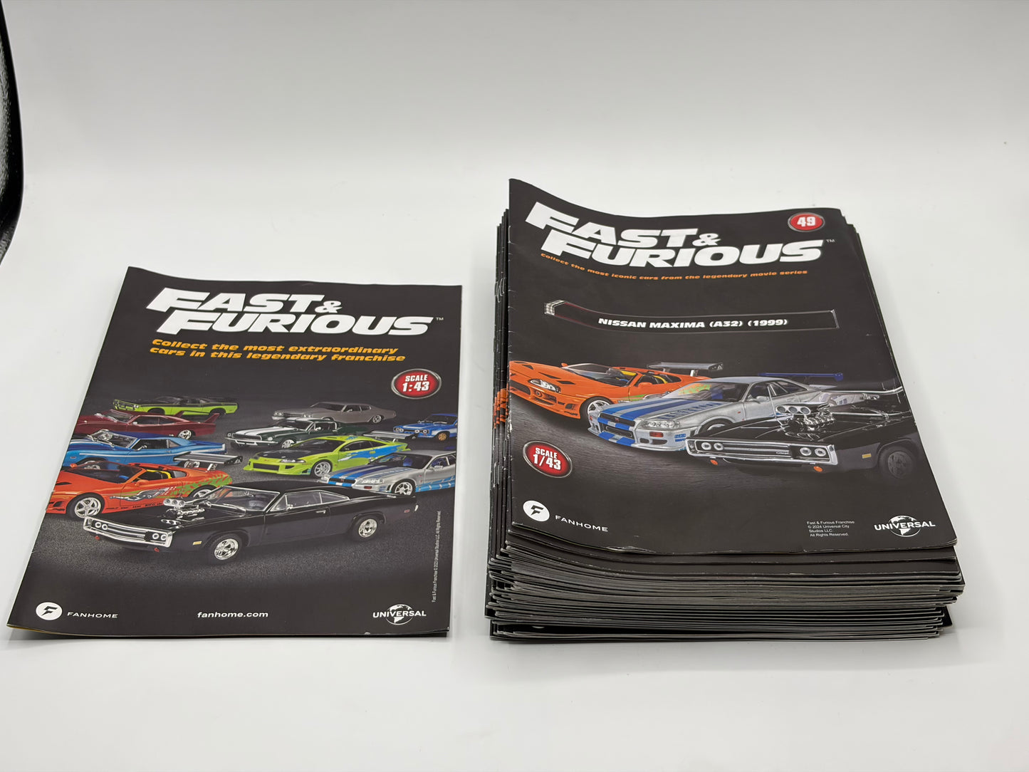 Fanhome Fast & Furious Car Collection Magazines Bundle (Issues 1-49)