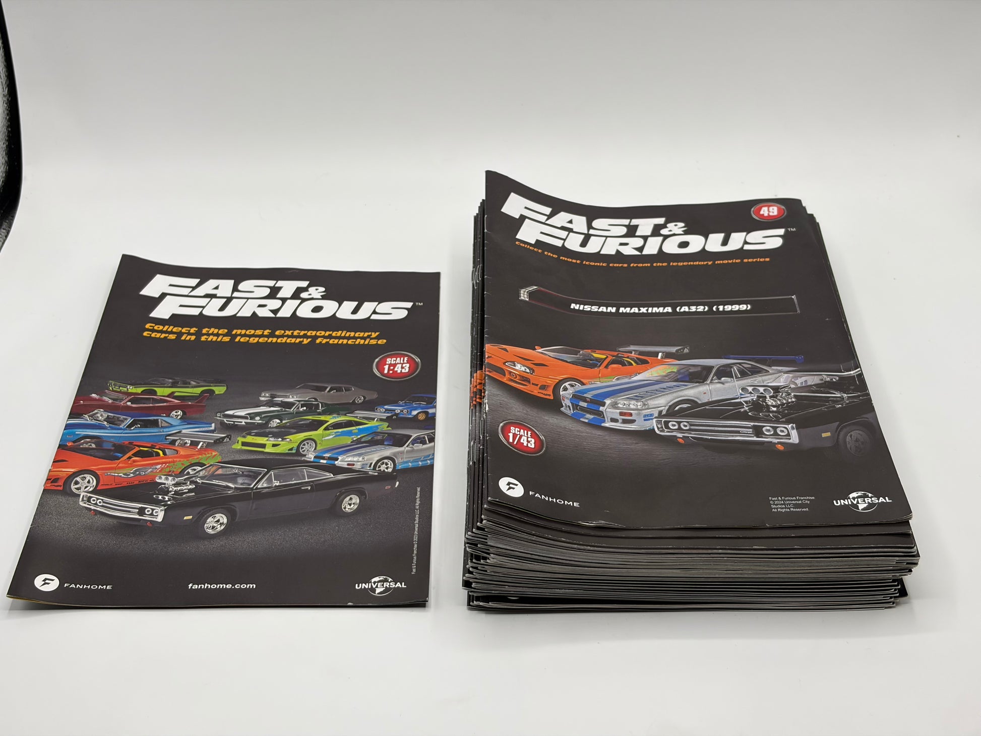 Fanhome Fast & Furious Car Collection Magazines Bundle (Issues 1-49)