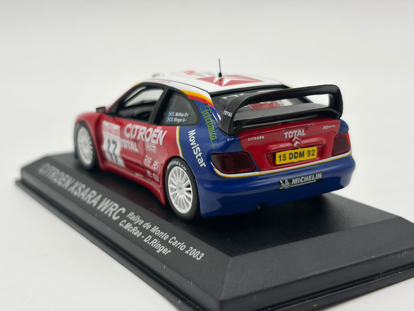 1/43 2003 Citroën Xsara WRC - Monte Carlo Rally - McRae / Ringer | Model Rally Car