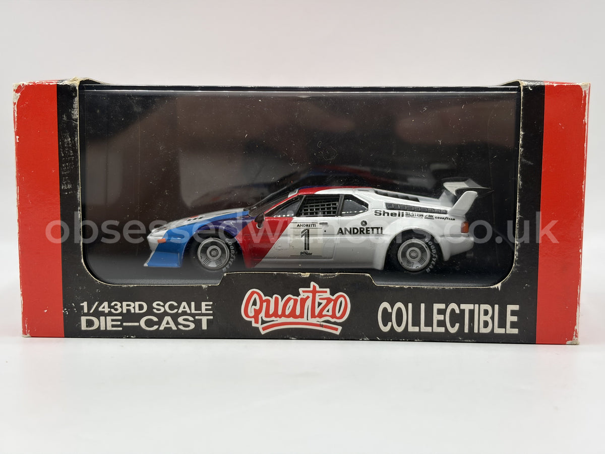 1/43 1979 BMW M1 Procar - Mario Andretti - Quartzo | Model Car