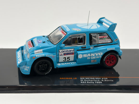 1/43 1986 MG Metro 6R4 - RAC Rally - Rutherford / Harris | Model Rally Car