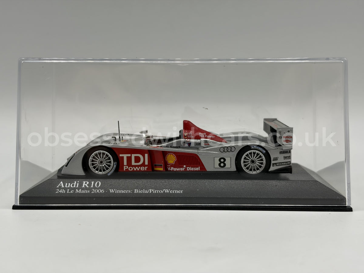 1/43 2006 Audi R10 TDI - Biela / Pirro / Werner - Minichamps | Model Le Mans Car