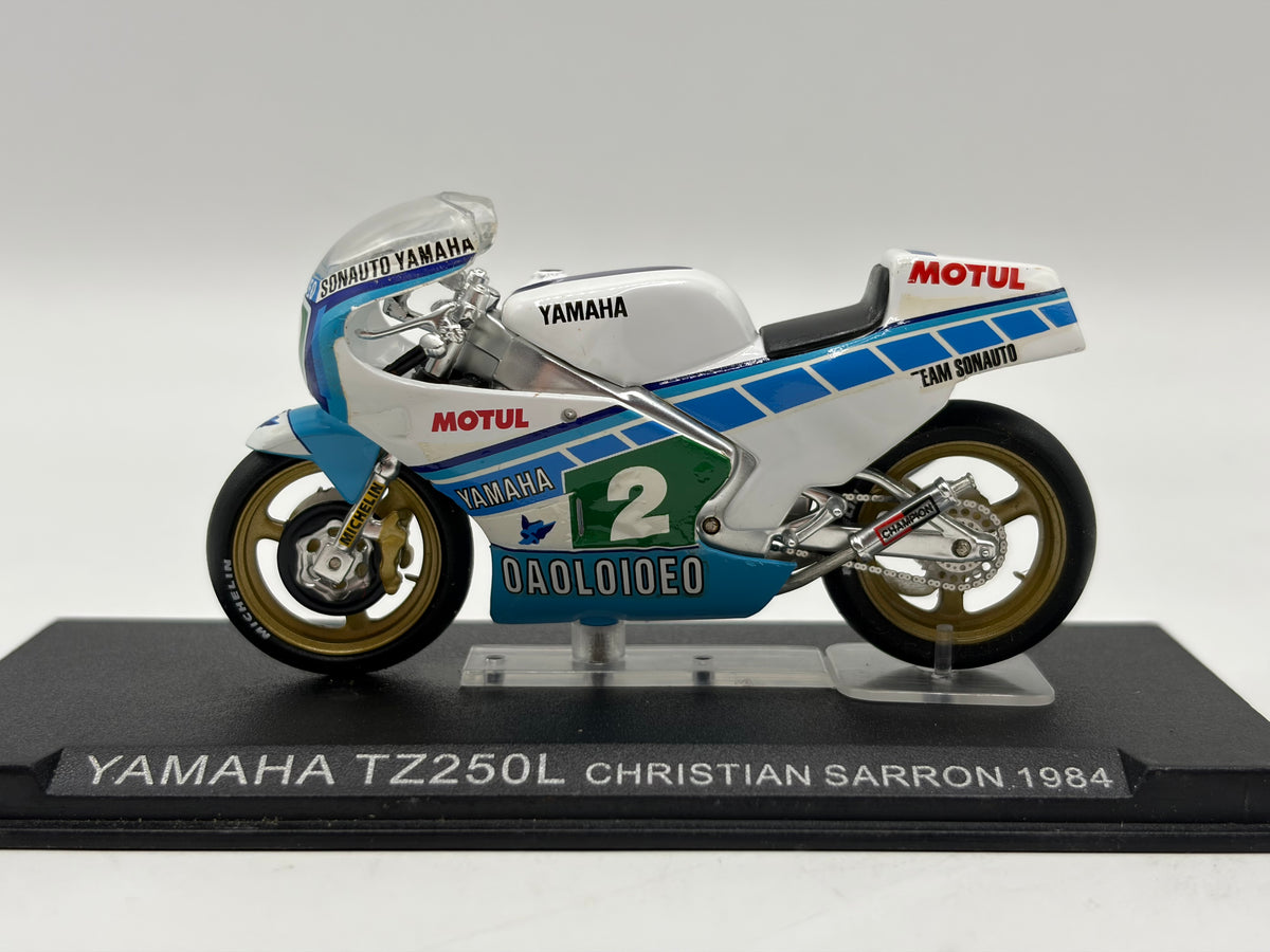 1/24 1984 Yamaha TZ250L - Christian Sarron | Champion Racing Bikes