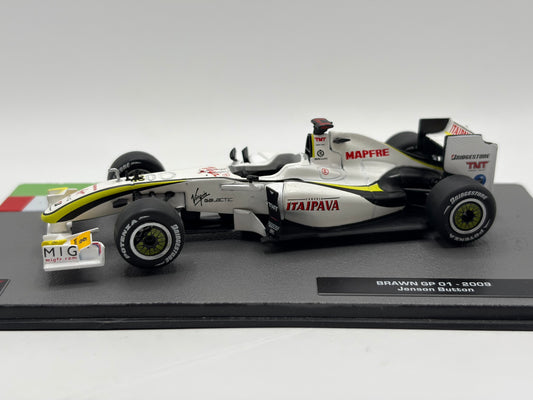 1/43 2009 Brawn BGP 001 - Jenson Button | Model F1 Car