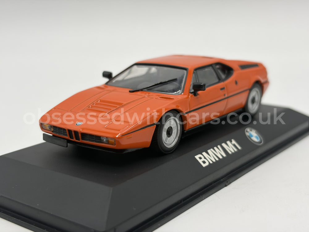 1/43 1978 BMW M1 - Orange - Minichamps | Model Car
