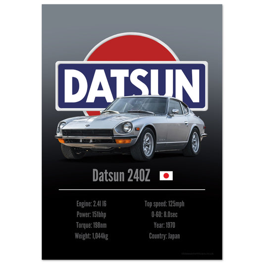 Datsun 240Z Poster - Accent Collection