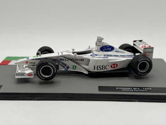 1/43 1999 Stewart SF3 - Johnny Herbert | Model F1 Car