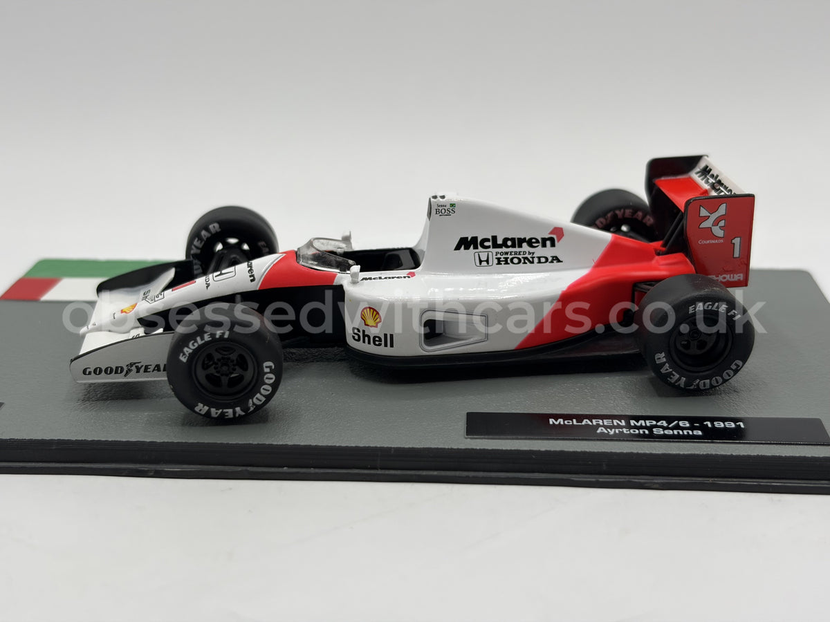 1/43 1991 McLaren MP4/6 - Ayrton Senna | Model F1 Car