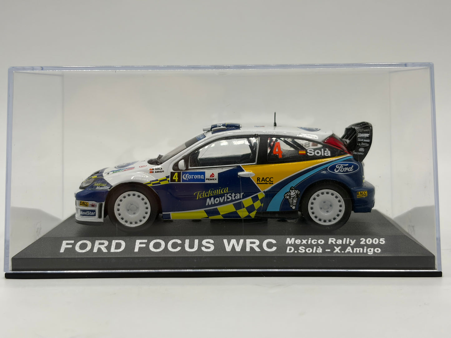 1/43 2005 Ford Focus WRC - Mexico Rally - Sola / Amigo | Model Rally Car