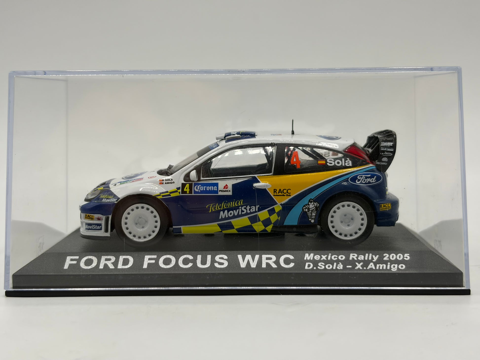 1/43 2005 Ford Focus WRC - Mexico Rally - Sola / Amigo | Model Rally Car