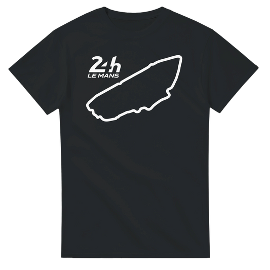 Le Mans Race Track Outline T-Shirt