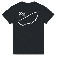 Le Mans Race Track Outline T-Shirt