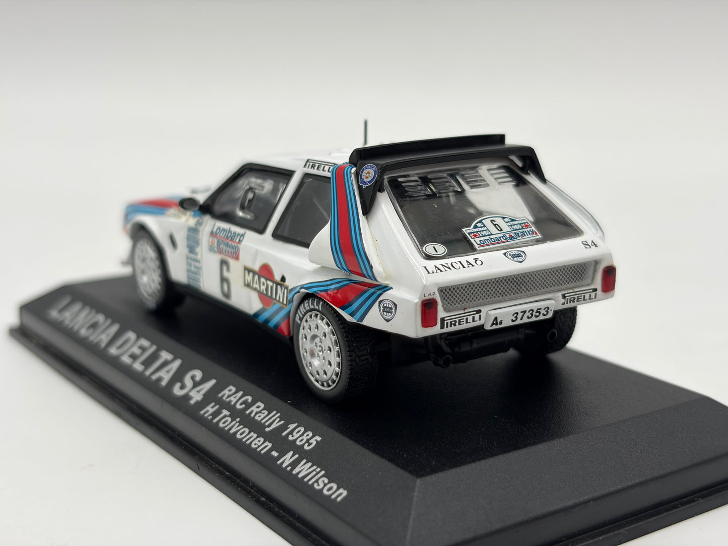 1/43 1985 Lancia Delta S4 - RAC Rally - Toivonen / Wilson | Model Rally Car