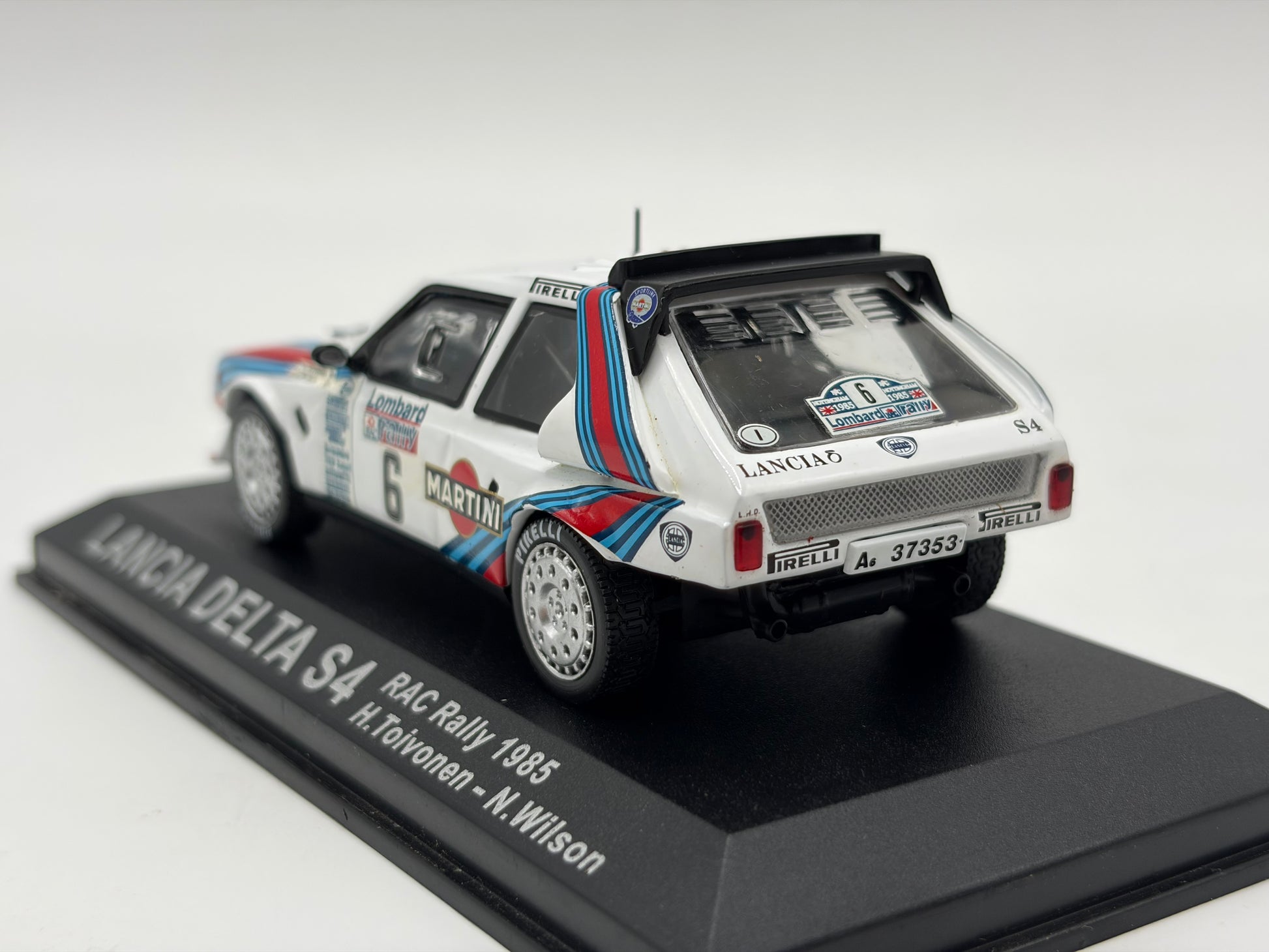1/43 1985 Lancia Delta S4 - RAC Rally - Toivonen / Wilson | Model Rally Car
