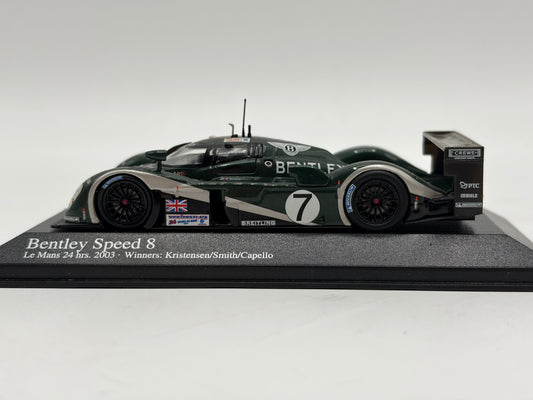 1/43 2003 Bentley Speed 8 - Kristensen / Smith / Capello - Minichamps | Model Le Mans Car