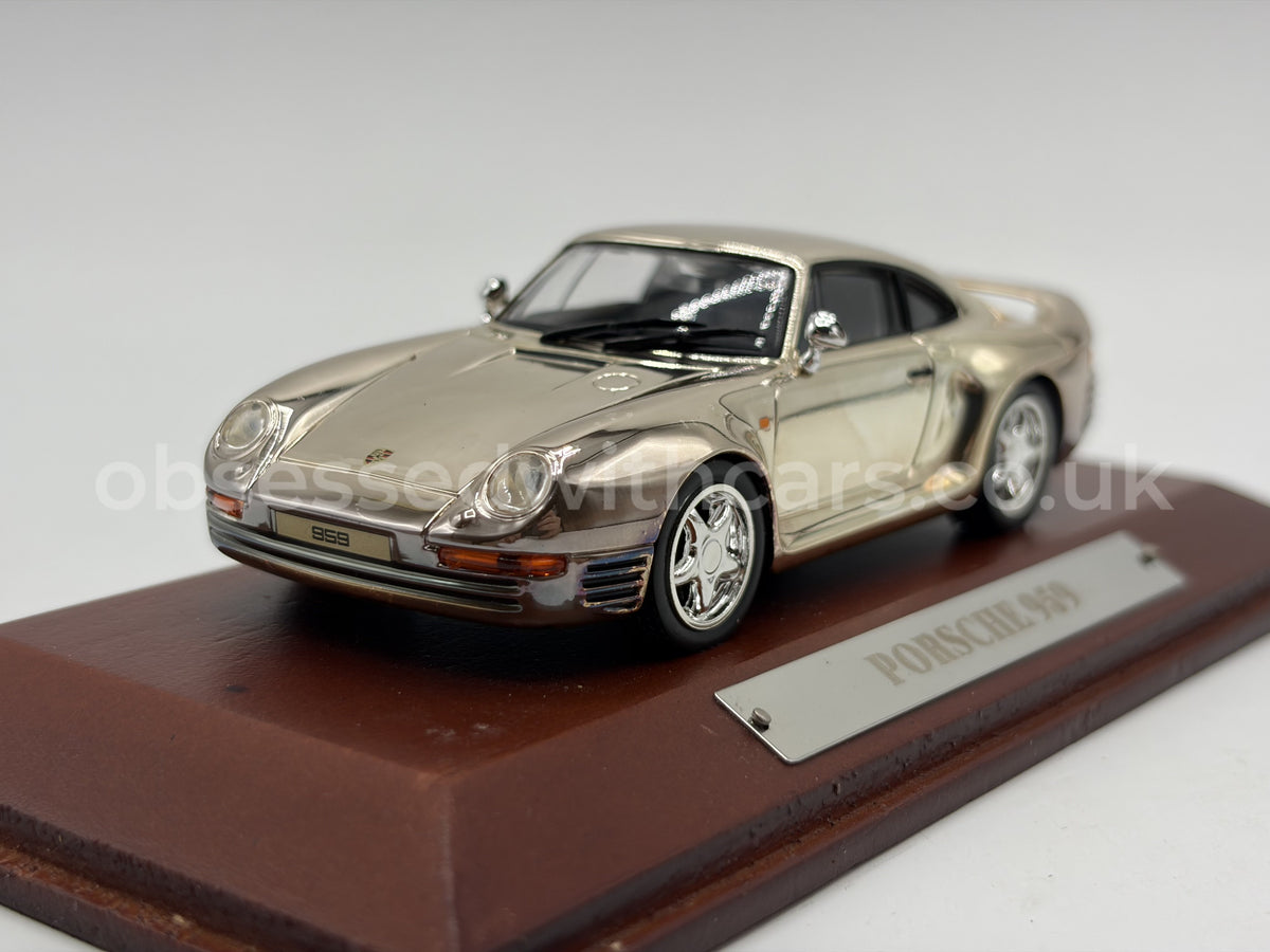 1/43 1987 Porsche 959 - Chrome | Model Car