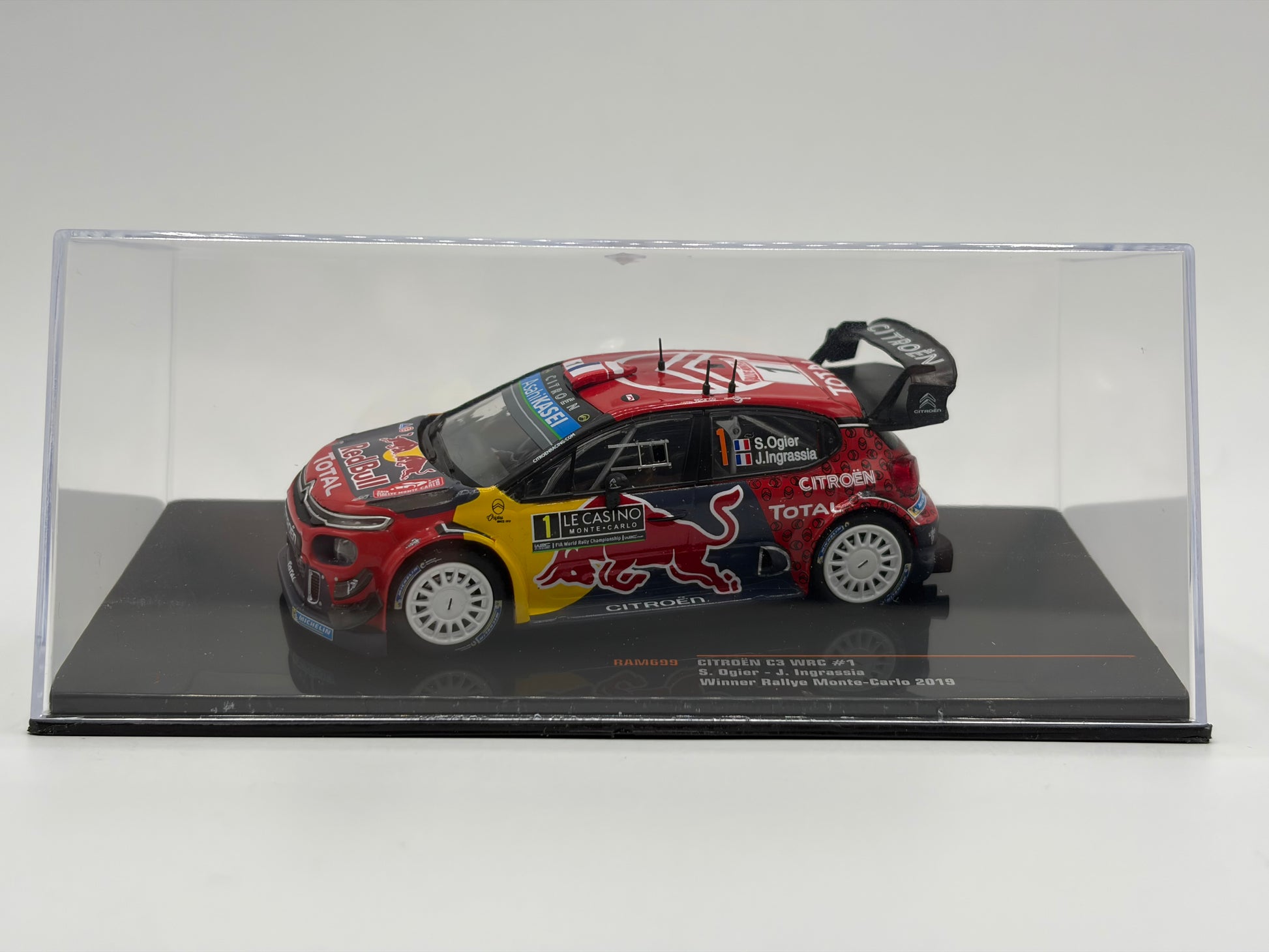 1/43 2019 Citroen C3 WRC - Monte Carlo Rally - Ogier / Ingrassia | Model Rally Car