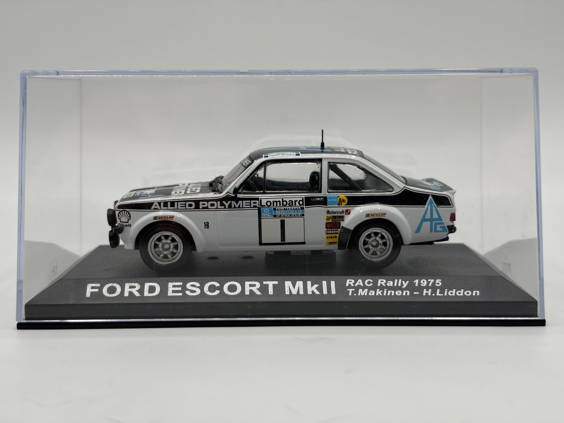 1/43 1975 Ford Escort Mk2 - RAC Rally - Makinen / Liddon | Model Rally Car