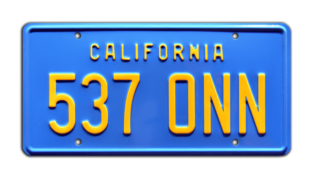 537 ONN - Starsky & Hutch - '76 Gran Torino | License Plate