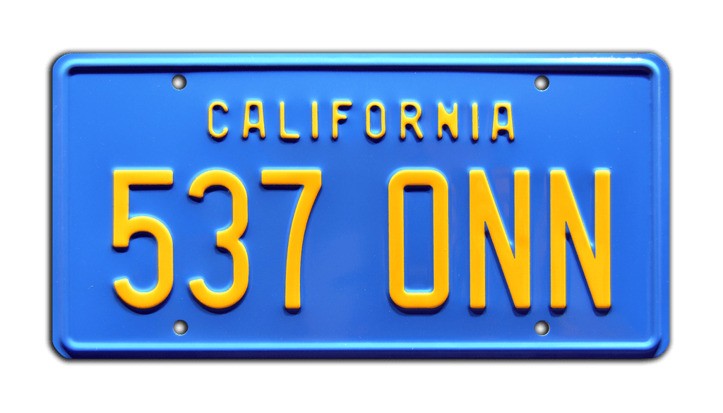 537 ONN - Starsky & Hutch - '76 Gran Torino | License Plate