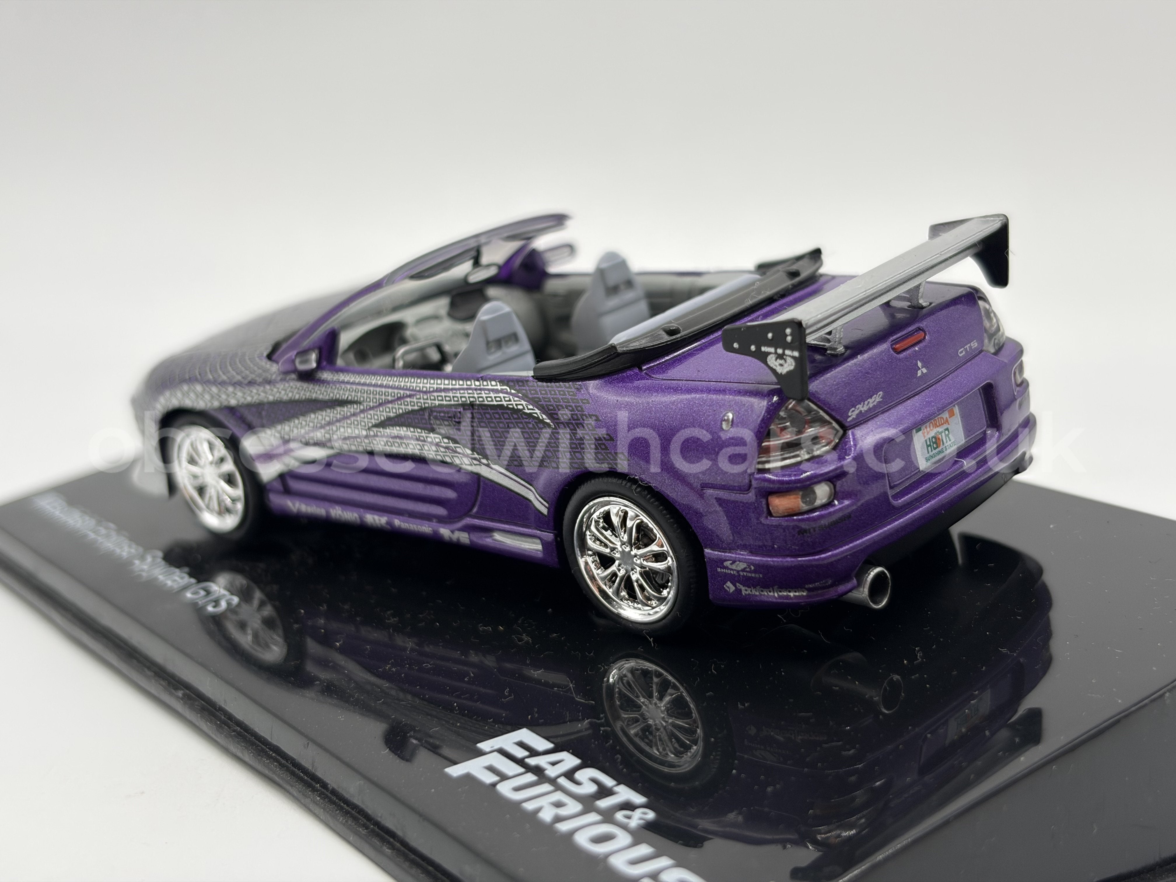 1/43 2003 Mitsubishi Eclipse Spyder GTS - Fast & Furious | Model