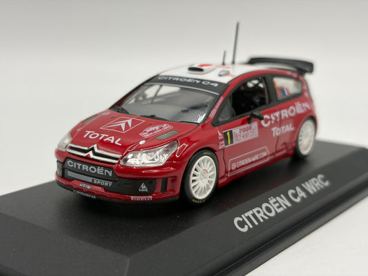 1/43 2008 Citroen C4 WRC - Monte Carlo Rally - Sebastien Loeb - Norev | Model Rally Car