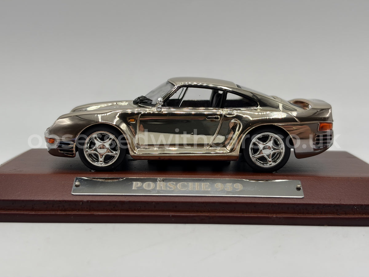 1/43 1987 Porsche 959 - Chrome | Model Car