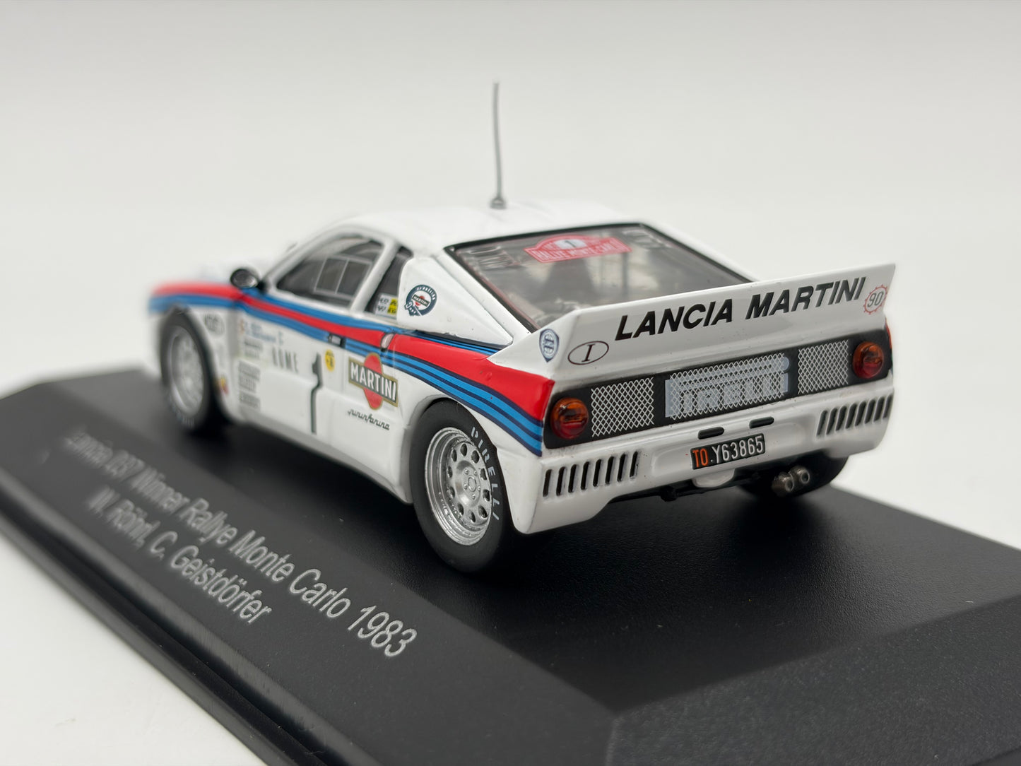 1/43 1983 Lancia 037 - Monte Carlo Rally - Rohrl / Geistdorfer - CMR | Model Rally Car