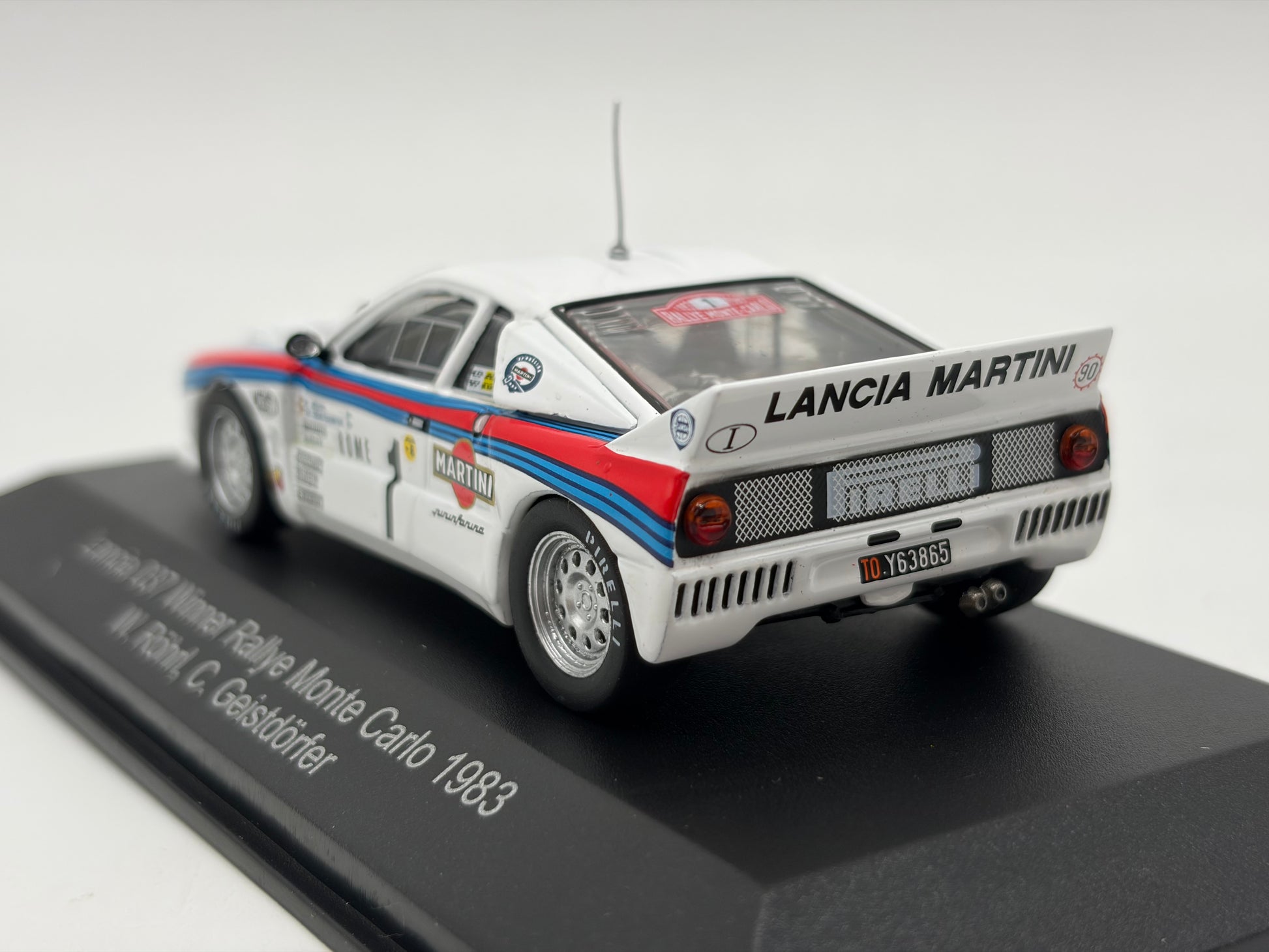 1/43 1983 Lancia 037 - Monte Carlo Rally - Rohrl / Geistdorfer - CMR | Model Rally Car