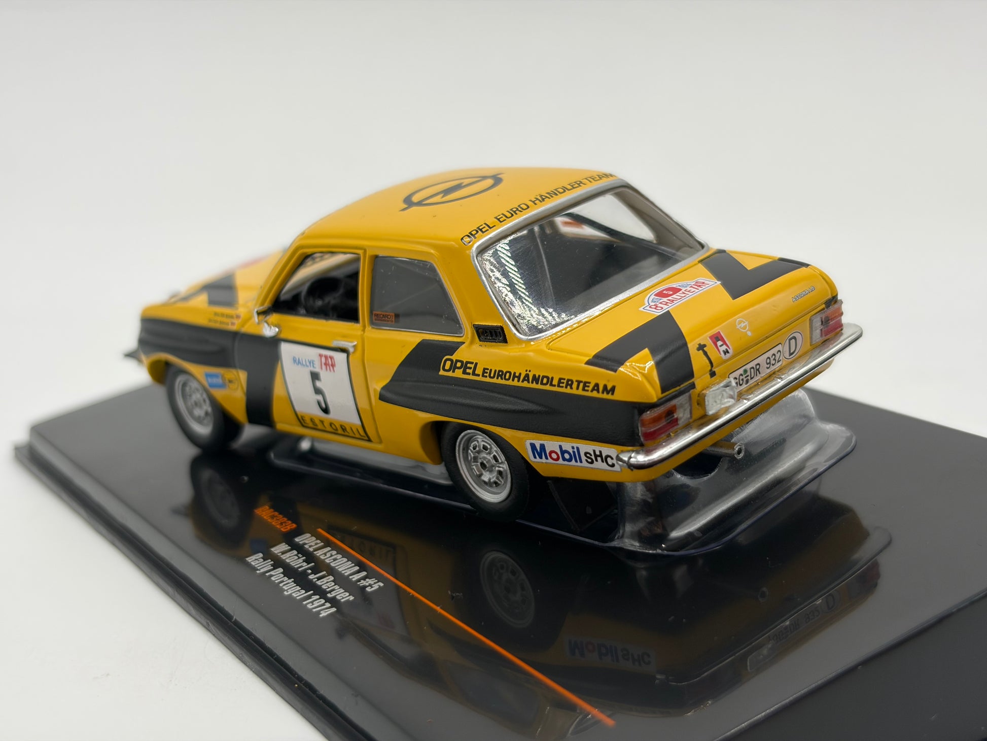 1/43 1974 Opel Ascona A - Rally Portugal - Rohrl / Berger | Model Rally Car