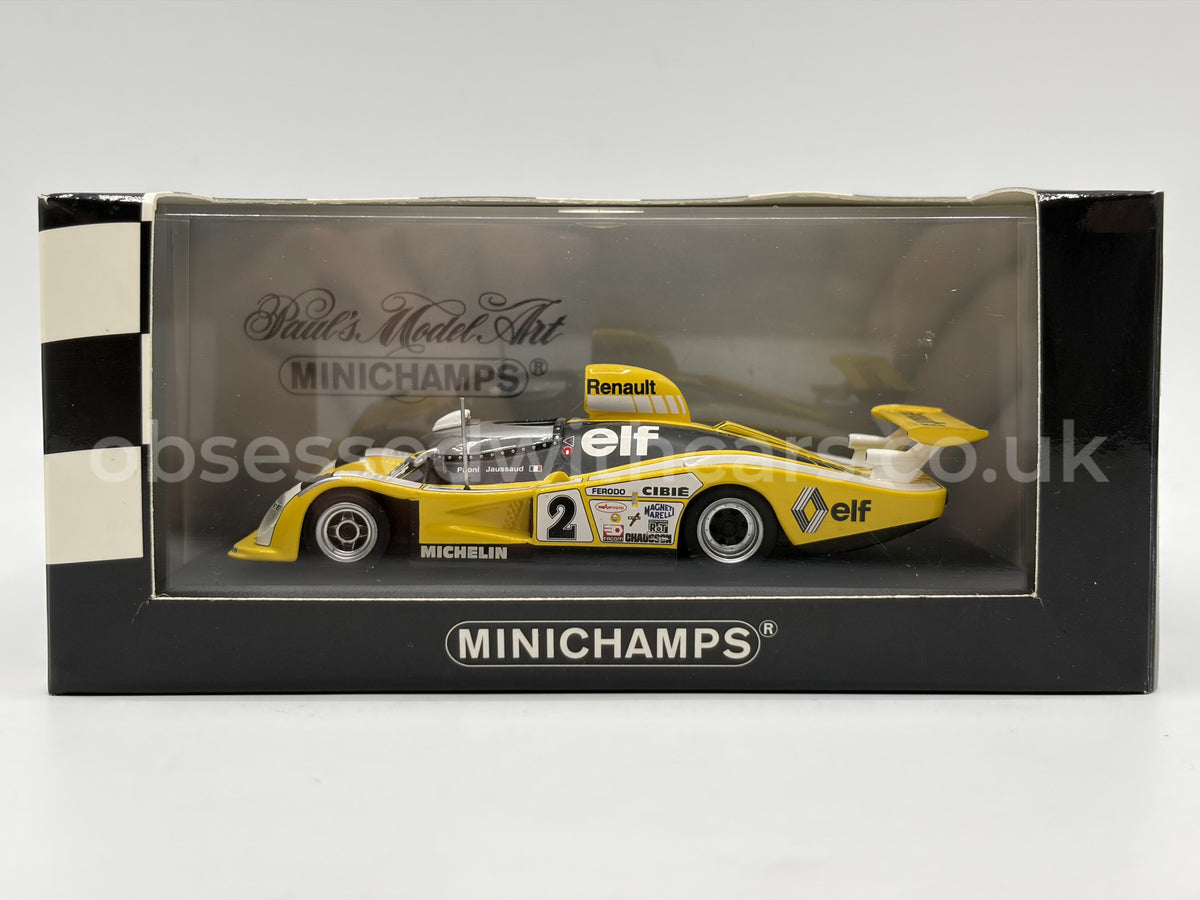 1/43 1978 Renault Alpine A442B - Pironi / Jaussaud - Minichamps | Model Le Mans Car