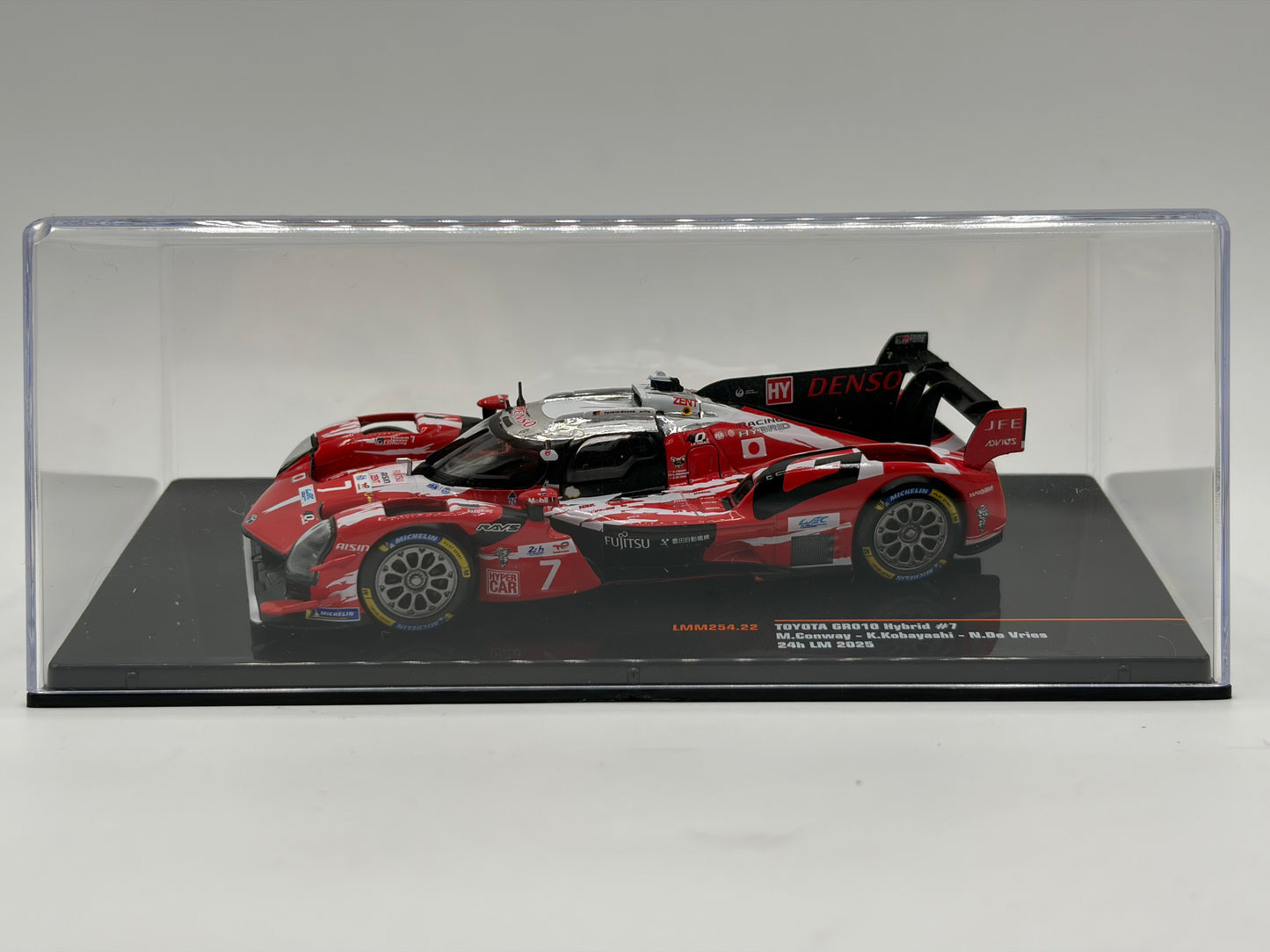 1/43 2025 Toyota GR010 Hybrid - Conway / Kobayashi / De Vries - IXO | Model Le Mans Car