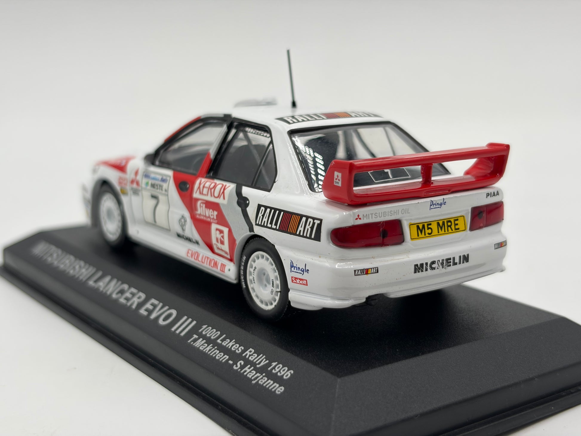 1/43 1996 Mitsubishi Lancer Evo III - 1000 Lakes Rally - Makinen / Harjanne | Model Rally Car