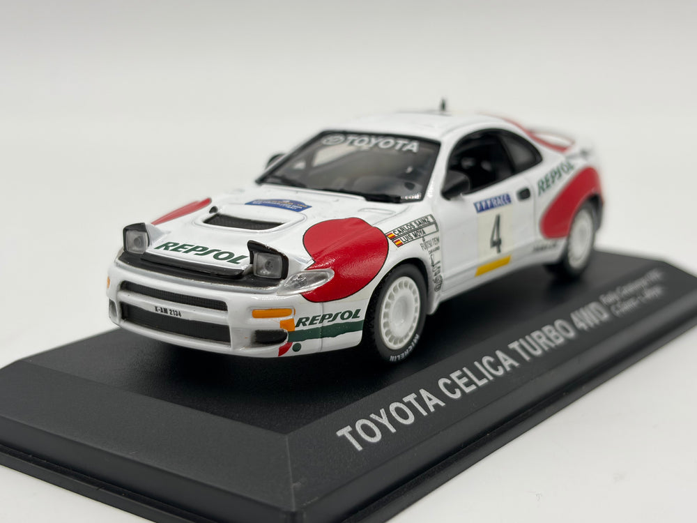 1/43 1992 Toyota Celica Turbo 4WD - Rally Catalunya - Sainz / Moya | Model Rally Car