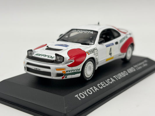 1/43 1992 Toyota Celica Turbo 4WD - Rally Catalunya - Sainz / Moya | Model Rally Car