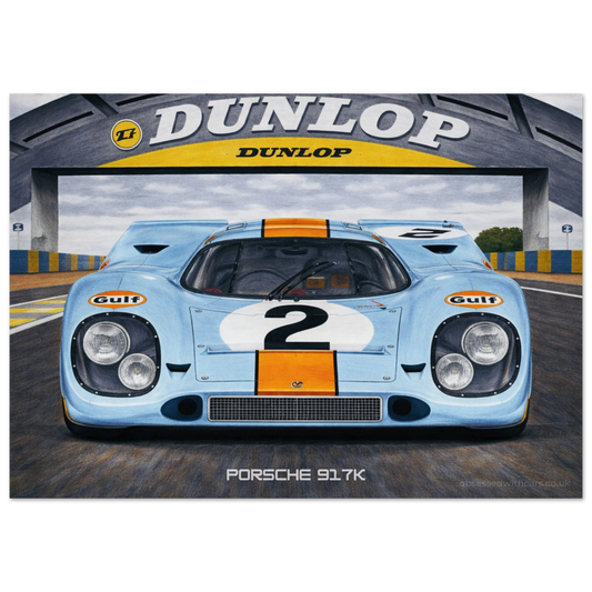 Porsche 917K Poster - Le Mans Legends Collection