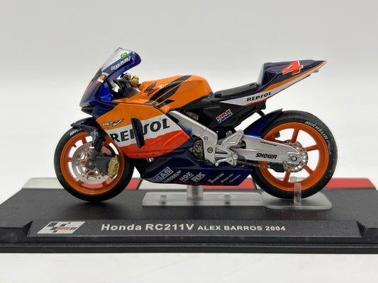 1/24 2004 Honda RC211V - Alex Barros | Racing Bike Model