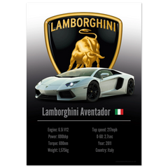440 Lamborghini Aventador Poster - Accent Collection