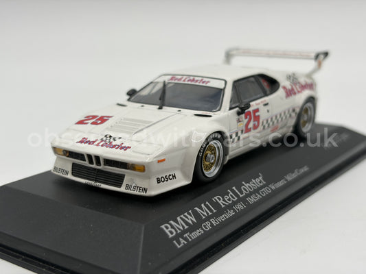 1/43 1981 BMW M1 - Cowart / Miller - Minchamps | Model Car