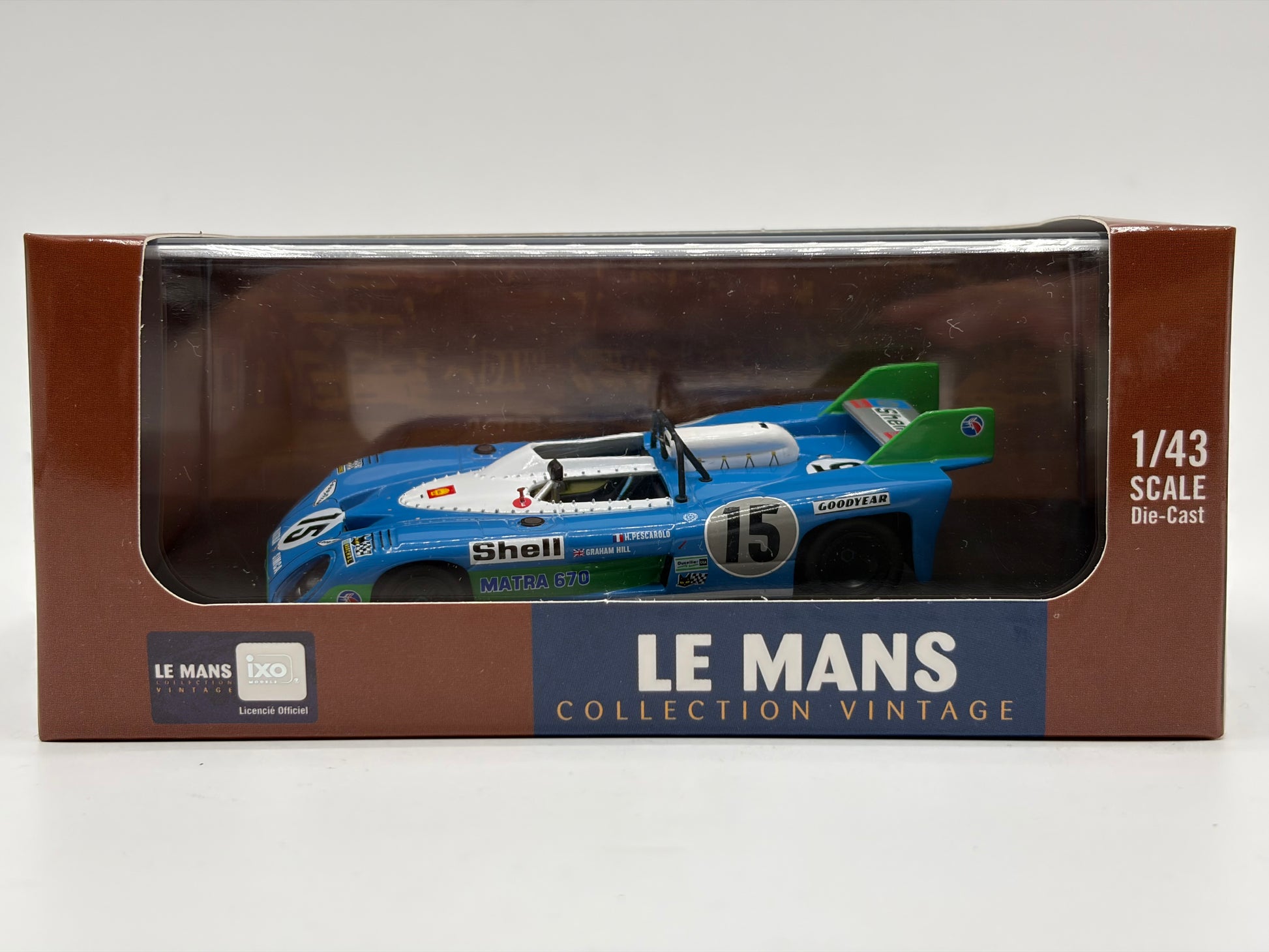 1/43 1972 Matra MS670 - Pescarolo / Hill - IXO | Model Le Mans Car
