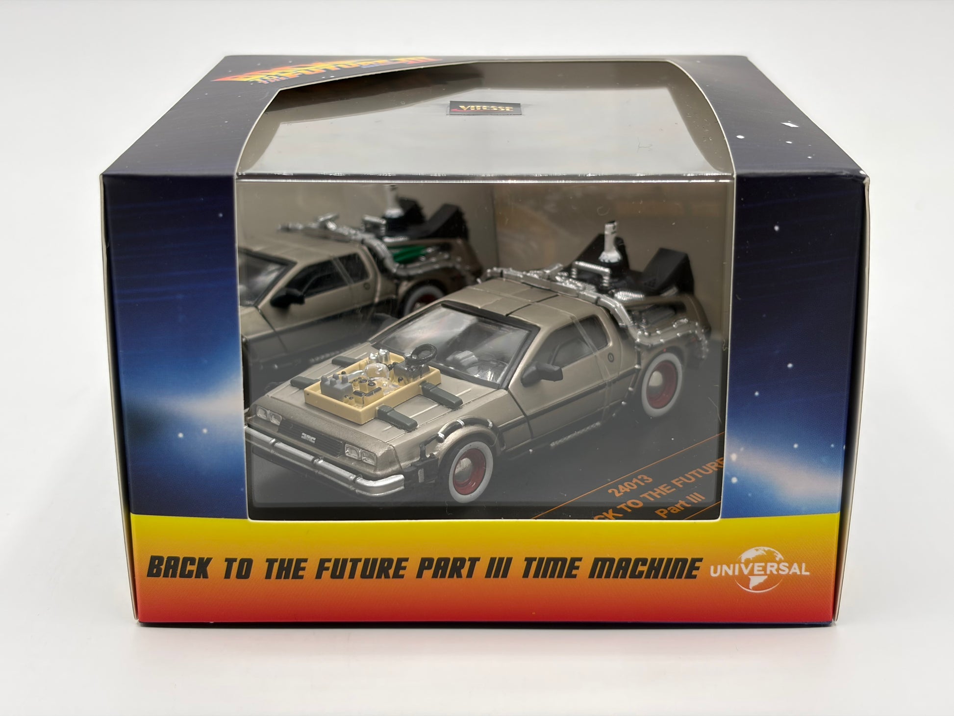 1/43 1981 DeLorean DMC-12 Time Machine - Back to the Future Part 3 | Model Car