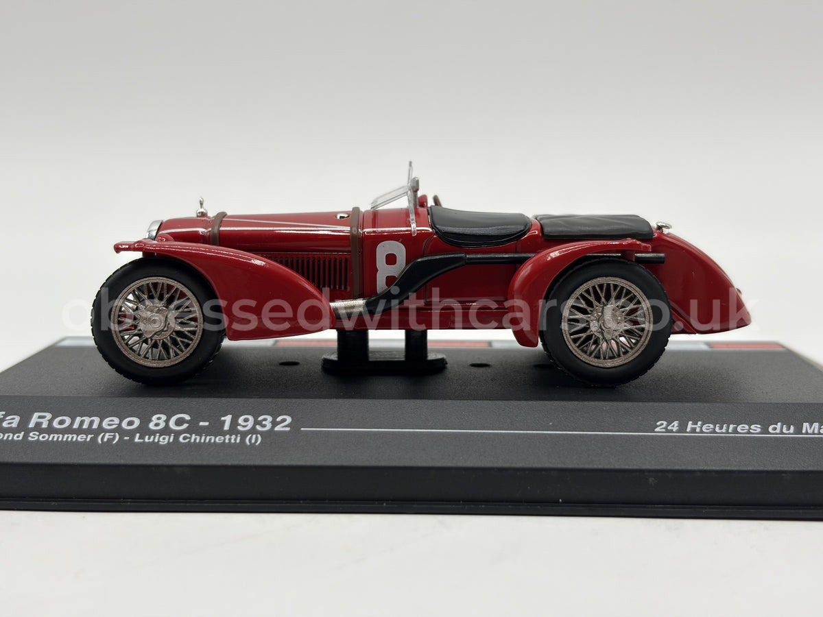 1/43 1932 Alfa Romeo 8C - Sommer / Chinetti | Model Le Mans Car