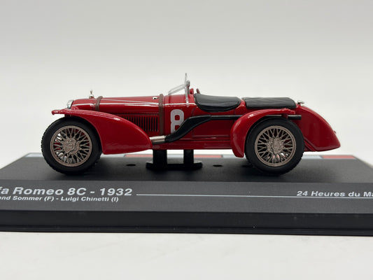 1/43 1932 Alfa Romeo 8C - Sommer / Chinetti | Model Le Mans Car