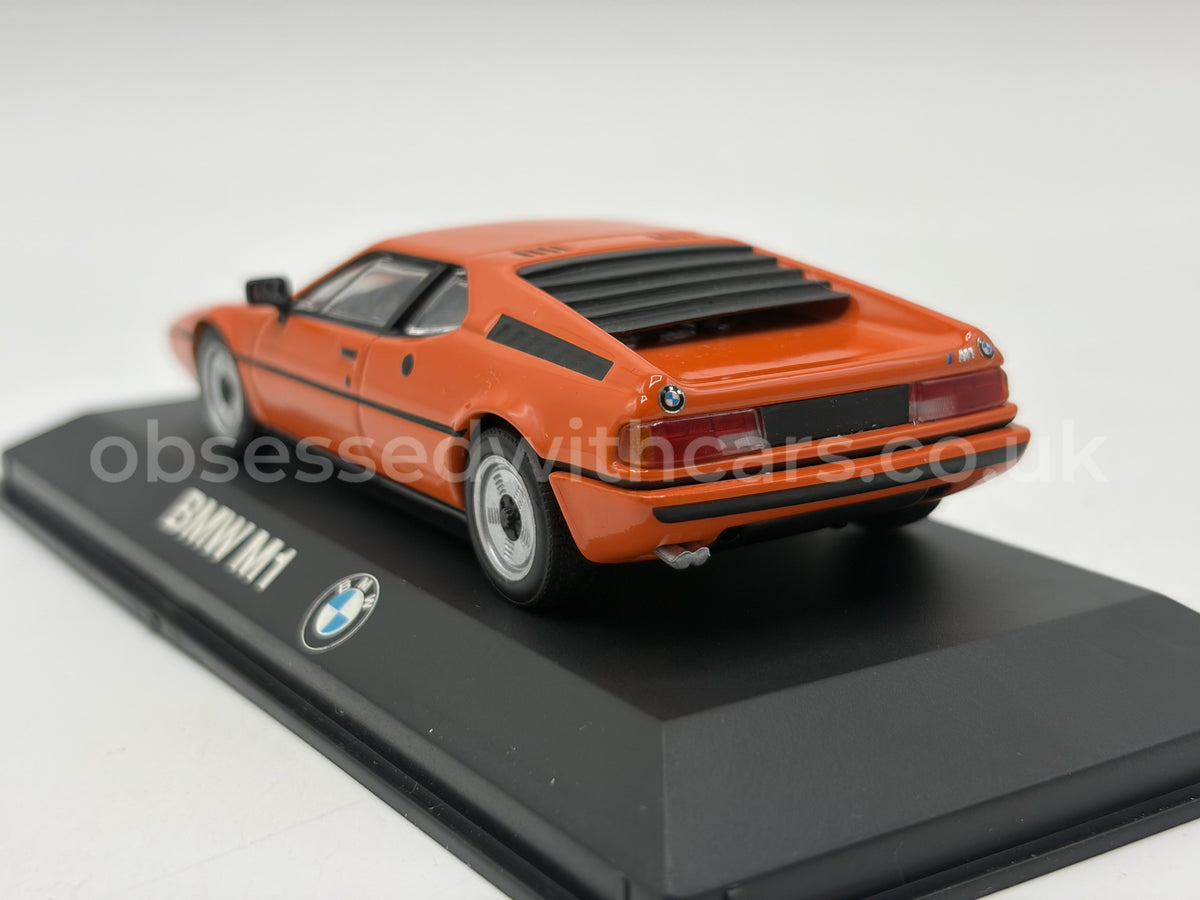 1/43 1978 BMW M1 - Orange - Minichamps | Model Car