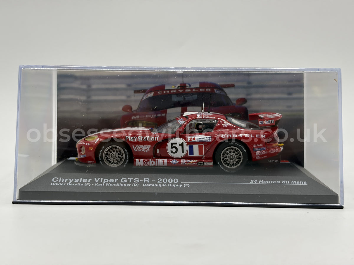 1/43 2000 Chrysler Viper GTS-R - Beretta / Wendlinger / Dupuy | Model Le Mans Car